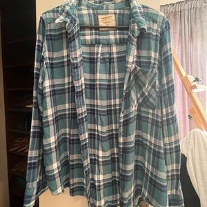 Flannel button up
